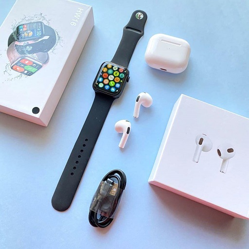 Airbuds 3 with HW16 Smart watch Combo Offer